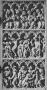 Diptych, 3 registers, 5 arches across (frise d'arcatures; colonnette) (Wing, right)