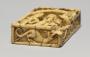 Double-sided panel (fragment of a triptych; centre panel), 1 register, 1 arch across (plaquette) (Bottom)