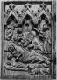 Wing, left (fragment of a diptych), 1 register, 3 arches across (plaquette; frise d'arcatures) (Front)