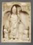 Centre panel (fragment of a triptych), 1 register, 1 trefoil arch across (plaquette) (Front)