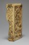 Double-sided panel (fragment of a triptych; centre panel), 1 register, 1 arch across (plaquette) (Side)