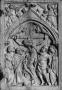 Wing, right (fragment of a diptych), 1 register, 1 arch across (plaquette) (Front)