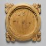 Mirror case, frame of 4 lobes (valve de miroir) (Back)