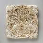 Mirror case, frame of 8 lobes (valve de miroir) (Front)