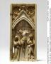 Diptych, 1 register, 1 arch across (plaquettes) (Wing, right, front)