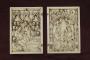 Diptych, 1 register, 1 and 3 arches across, band of rosettes (plaquettes; frise d'arcatures) (Front)