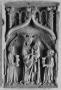 Wing, right (fragment of a diptych), 1 register, 1 ogee arch across (plaquette) (Front)
