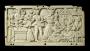 Panel, 1 register (fragment of a casket; coffret; possibly back panel) (Front)