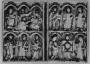 Diptych, 2 registers, 3 arches across (frise d'arcatures) (Front)