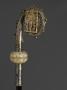 Head of crozier (crosse); double-sided panel, 1 register, 1 trefoil arch across (colonnettes) (Side 2)