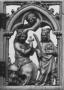 Openwork diptych, 1 register, 1 arch across (diptyque ajouré; colonnettes) (Wing, right)