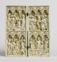 Diptych, 2 registers, 3 arches across (frise d'arcatures) (Front)