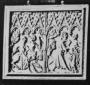 Double-sided panels, 1 register, 3 arches across (frise d'arcatures; plaquettes) (Panel 2 and Panel 1, side 2)