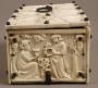 Casket with arches (coffret; frise d'arcatures) (End, left)