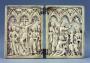 Diptych, 1 register, 3 arches across (plaquettes; frise d'arcatures) (Front)