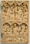 Wing, right (fragment of a diptych), 2 registers, 3 arches across (frise d'arcatures) (Front)