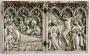 Diptych, 1 register, 3 arches across (plaquettes; frise d'arcatures) (Front)