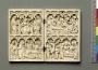 Diptych, 2 registers, 4 arches across (frise d'arcatures) (Front)