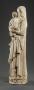 Statuette; known as the Virgin of the Sainte-Chapelle (Vierge de la Sainte-Chapelle) (Side)