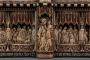 Openwork triptych, 4 registers (ajouré) (Front, detail)