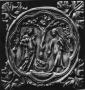 Mirror case, frame of 8 lobes (valve de miroir) (Front)