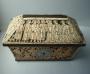Casket with pitched lid (coffret) (Lid, front)