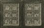 Openwork diptych, 3 registers, with arches (plaques ajourées; frise d'arcatures) (Front)