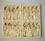 Diptych, 2 registers, 4 arches across (frise d'arcatures) (Front)