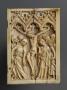 Wing, right (fragment of a diptych), 1 register, 3 arches across (plaquette; frise d'arcatures) (Front)