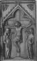 Diptych, 1 register, 1 arch across (plaquettes; colonnettes) (Wing, right)