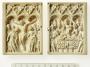 Diptych, 1 register, 3 arches across (frise d'arcatures) (Front)