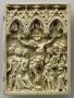 Wing, right (part of a diptych), 1 register, 3 arches across (frise d'arcatures) (Front)