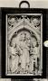 Panel, 1 register, 1 arch across (plaquette; colonnettes) (Front)