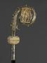 Head of crozier (crosse); double-sided panel, 1 register, 1 trefoil arch across (colonnettes) (Side 2)