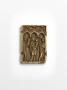 Wing, left (fragment of a diptych), 1 register, 3 arches across (plaquette; frise d'arcatures) (Front)