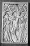 Double-sided panel, 1 register, 3 arches across (frise d'arcature) (Side 1)