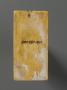 Panel (writing tablet or devotional tablet), 1 register, 1 arch across (plaquette; tablette à écrire) (Back)