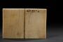 Diptych, 1 register, 1 arch across (plaquette) (Back)