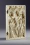 Wing, right (fragment of a diptych), 1 register, 3 arches across (plaquette; frise d'arcatures) (Front)