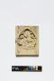 Wing, right (fragment of a diptych; lower register), 1 register, 1 arch across (plaquette) (Front)