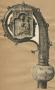 Head of crozier (crosse); double-sided panel, 1 register, 1 trefoil arch across (colonnettes) (Side 1)