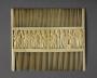 Comb (peigne double); also known as 'Saint Bernard's Comb' (Peigne de saint Bernard) (Side 1)