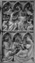 Diptych, 2 registers, 3 arches across (frise d'arcatures) (Wing, right)