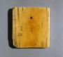 Wing, right (fragment of a diptych), 1 register, 3 arches across (frise d'arcatures) (Back)