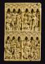 Wing, right (part of a diptych), 2 registers, 6 arches across (frise d'arcatures; pinnacles) (Front)