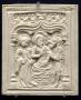 Panel (possibly fragment of a box), 1 register, 1 ogee arch across (plaquette) (Front)