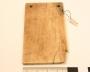 Wing, right (fragment of a diptych), 1 register, 2 arches across (frise d'arcatures; plaquette) (Back)