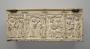 Casket with arches and quatrefoils (coffret; quatre-feuilles; frise d'arcatures) (Body, back)