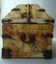 Casket with pitched lid (coffret); known as 'Arqueta de los Reyes' (Kings' Casket) (End, left)