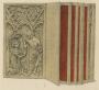 Complete set of 6 writing tablets and 2 covers, with case and stylus (frise d'arcatures; plaquettes; tablettes à écrire)